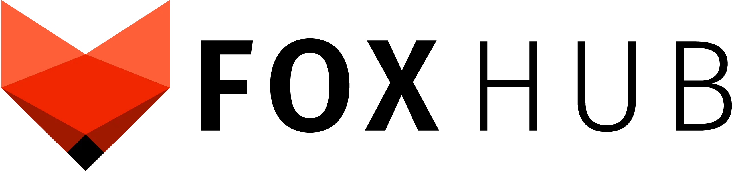 Logo of Fox Hub with a fox head